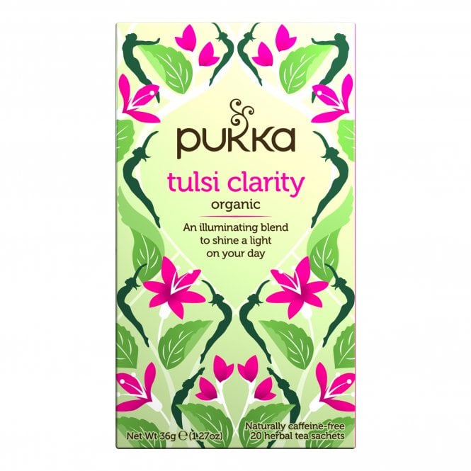 Pukka Organic Tulsi Clarity Herbal Tea - 20 Sachets