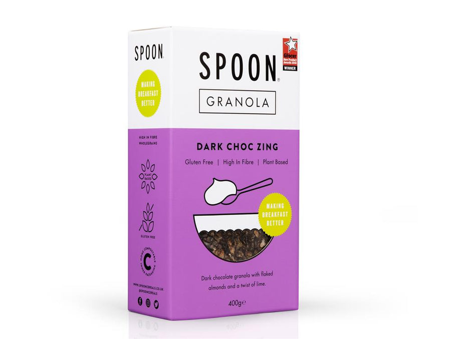 Spoon Dark Choc Zing Granola 400g