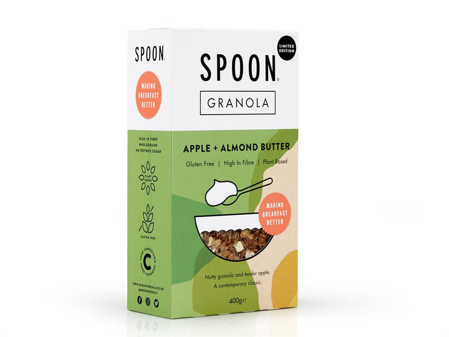 Spoon Apple & Almond Butter Granola 400g