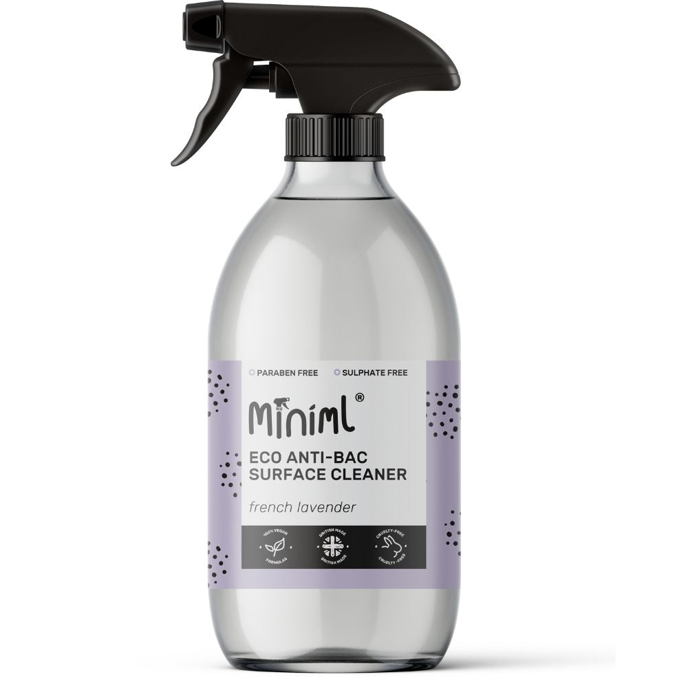 Miniml Lavender Eco Anti-Bac Surface Cleaner 500ml