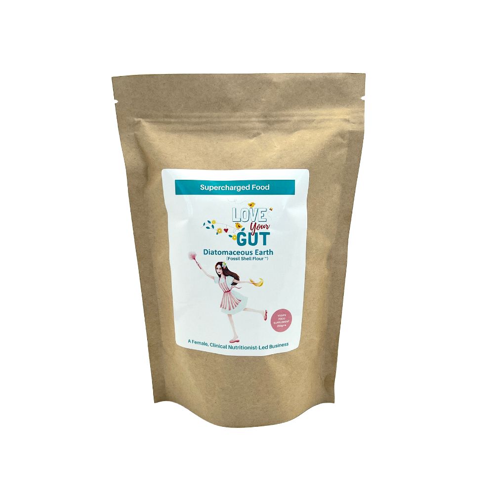 Supercharge Your Gut Diatomaceous Earth Powder 250g