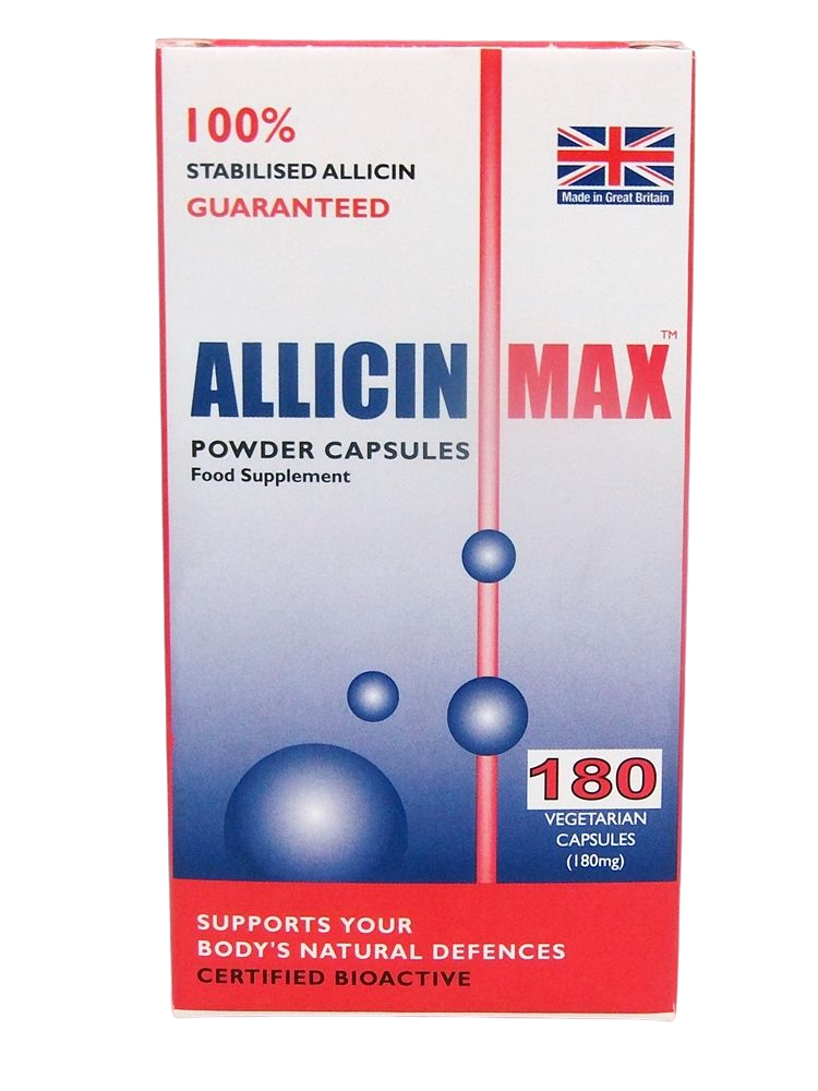 Allicin Max Powder 180 Capsules