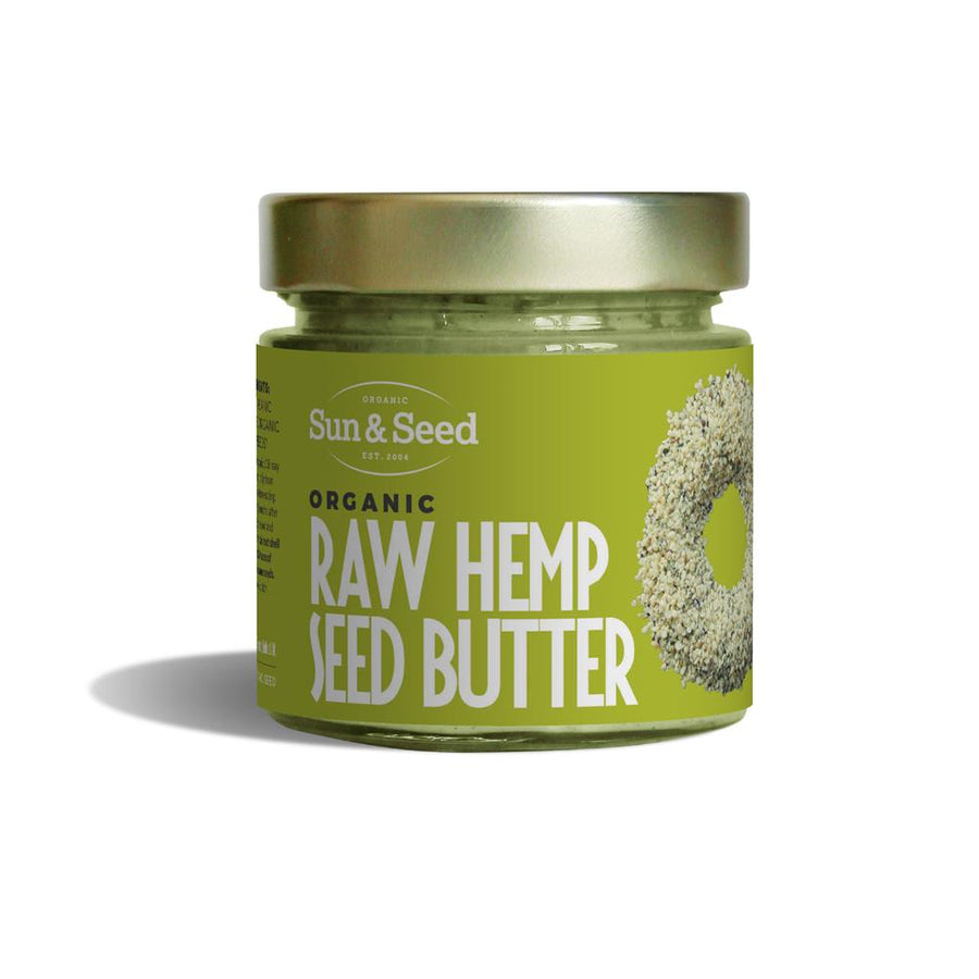 Sun & Seed Organic Raw Hemp Seed Butter 200g