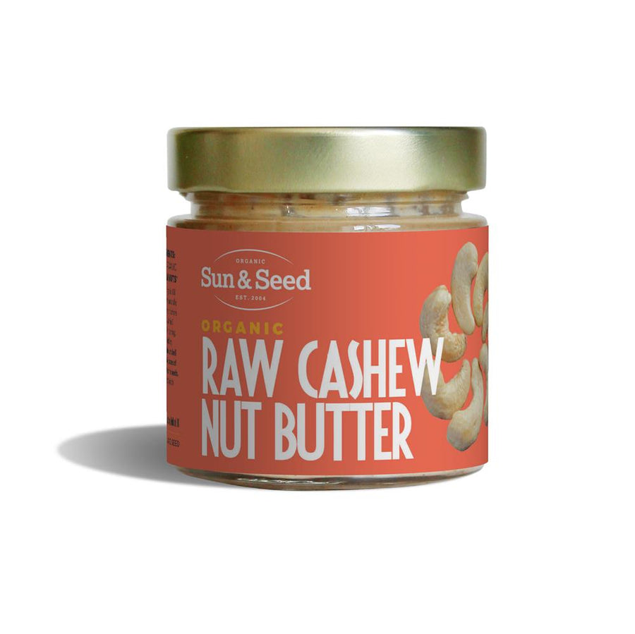 Sun & Seed Organic Raw Cashew Nut Butter 200g