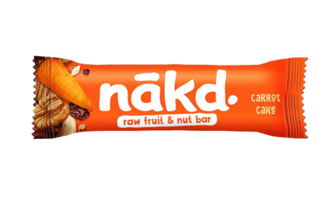 Nakd Carrot Cake Bar 35g - Pack of 18