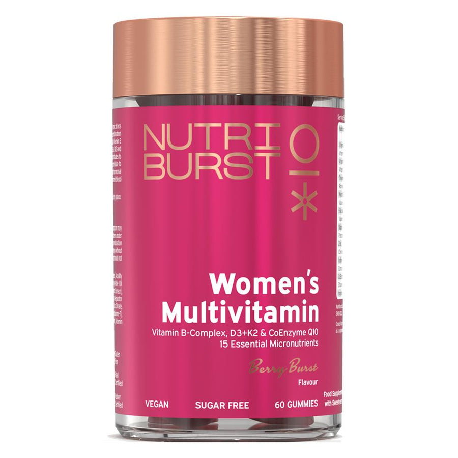 Nutriburst Women's Multivitamin - 60  Berry Burst Gummies