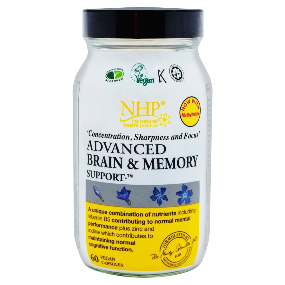 Natural Health Practice Advanced Brain & Memory Support 60 Capsules