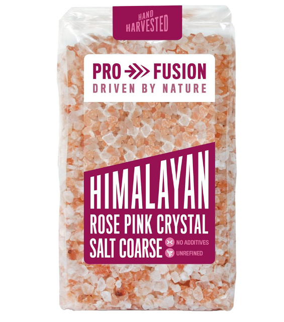 Profusion Himalayan Rose Pink Crystal Salt Coarse 500g