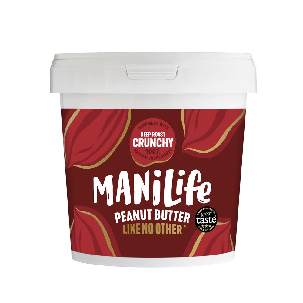 ManiLife Deep Roast Crunchy Peanut Butter 1kg