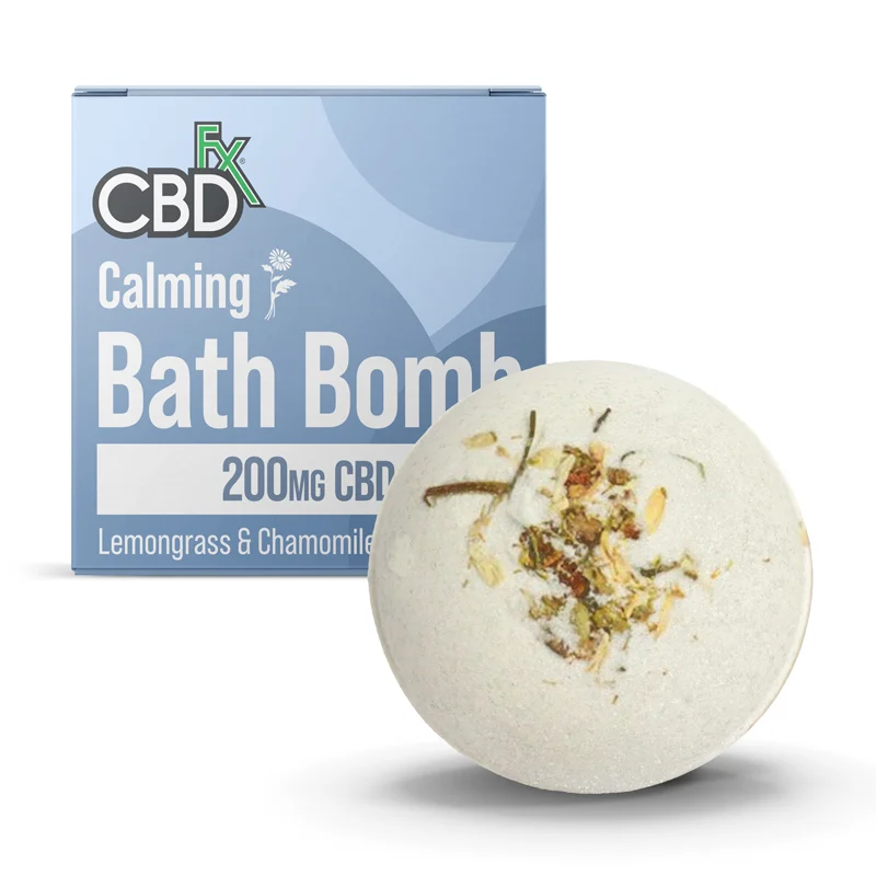 CBDfx 200mg CBD Calming Bath Bomb
