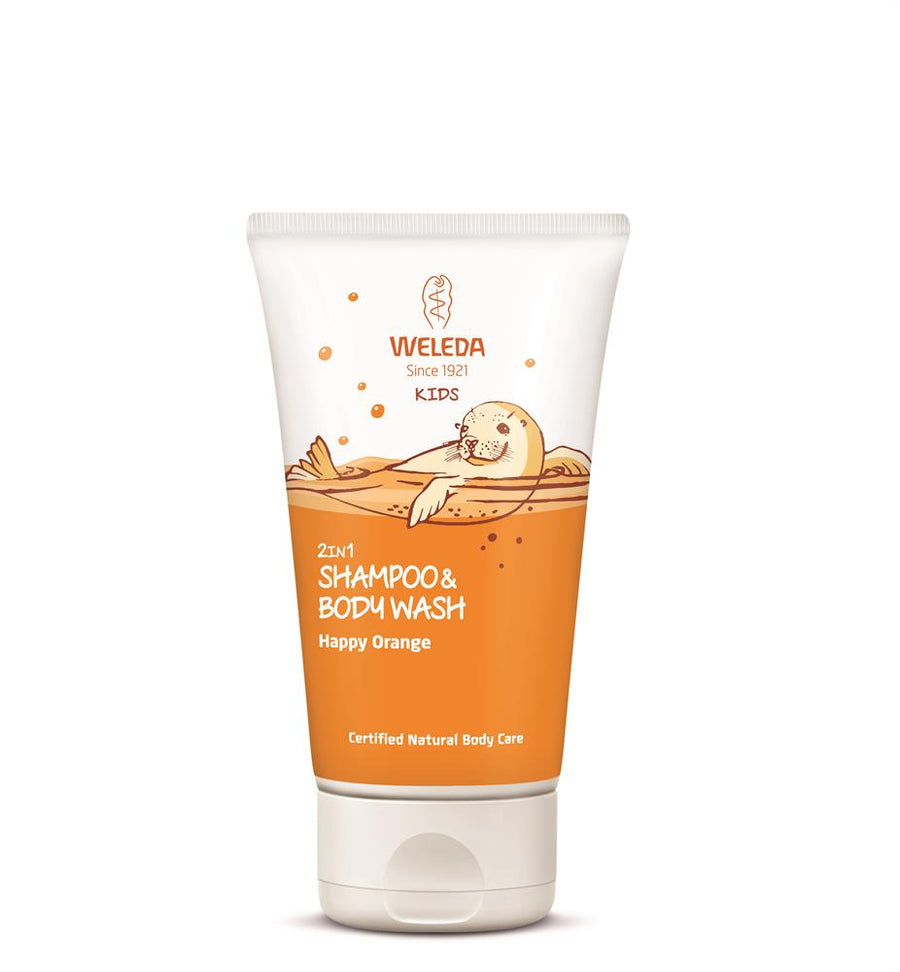 Weleda Kids 2in1 Happy Orange Shampoo & Body Wash 150ml