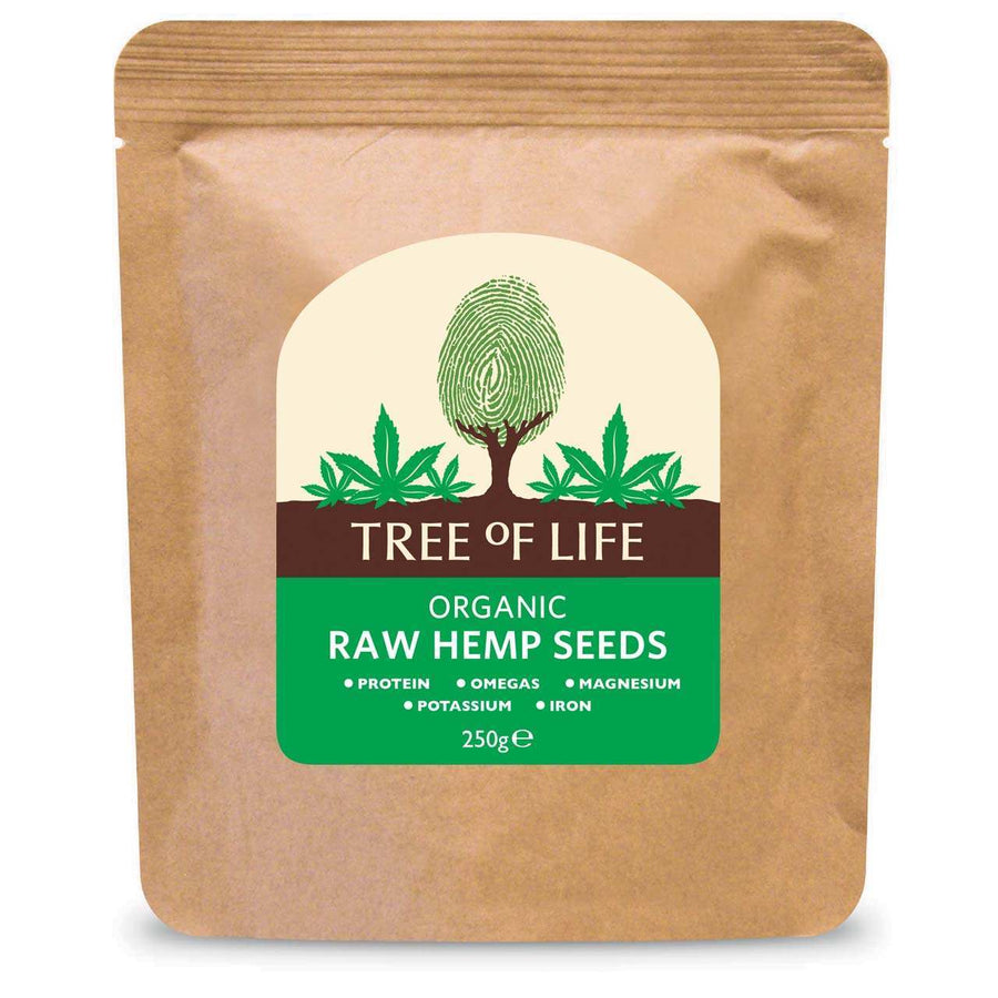 Tree of Life Organic Raw Hemp Seeds 250g