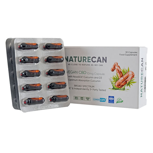 Naturecan Vegan CBD Capsules 30pcs (10mg per capsule)