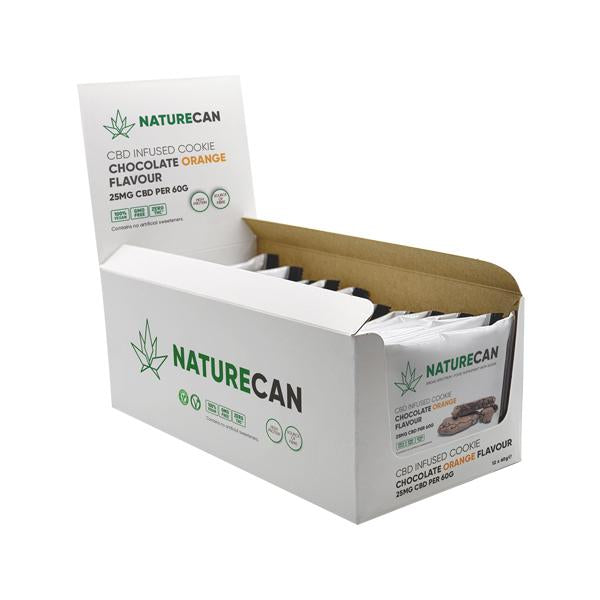Naturecan CBD Infused Cookie 25mg 60g (12 IN A BOX)