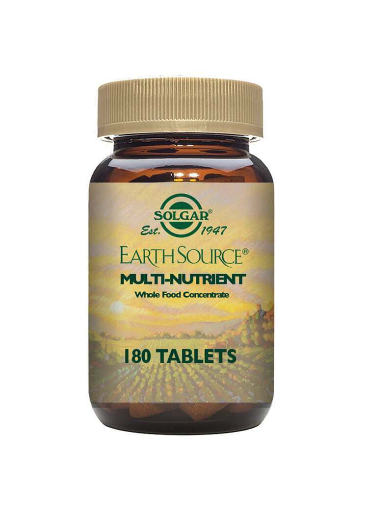 Solgar Earth Source Multi Nutrient Tablets - Pack of 180