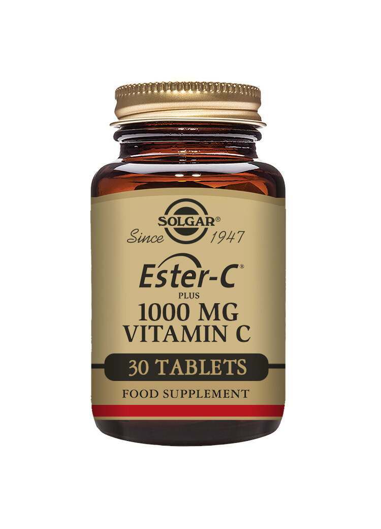 Solgar Ester-C Plus 1000 mg Vitamin C 30 Tablets