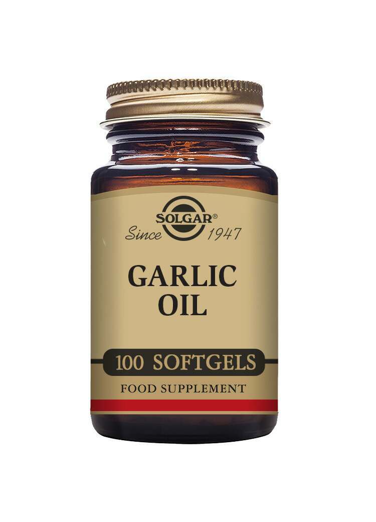 Solgar Garlic Oil Softgels - Pack of 100