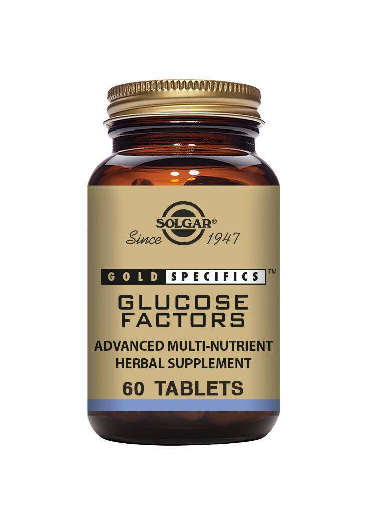 Solgar Gold Specifics Glucose Factors Tablets - Pack of 60