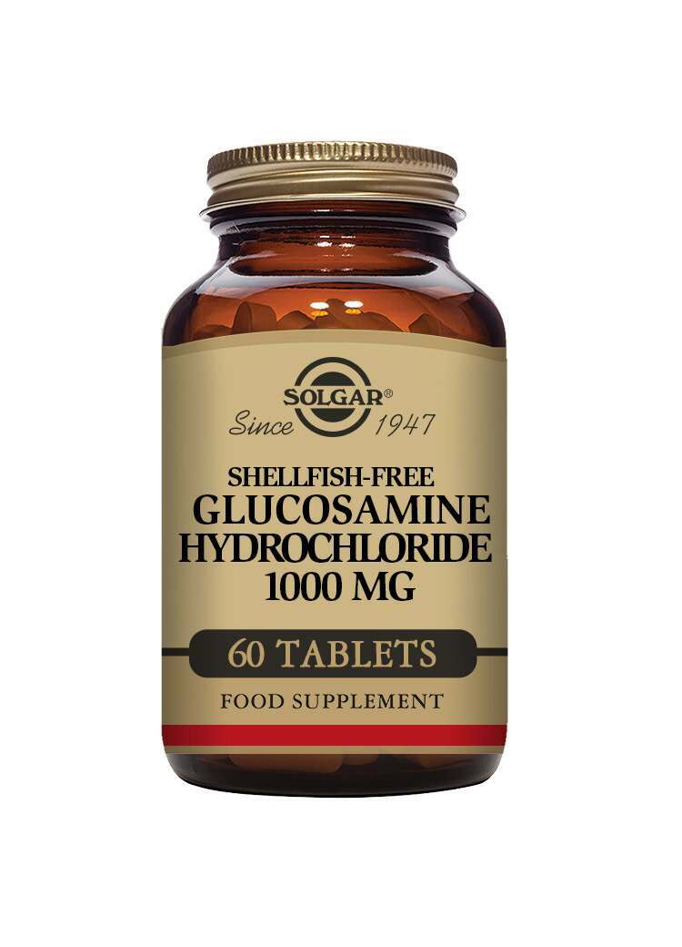 Solgar Glucosamine Hydrochloride 1000 mg Tablets - Pack of 60