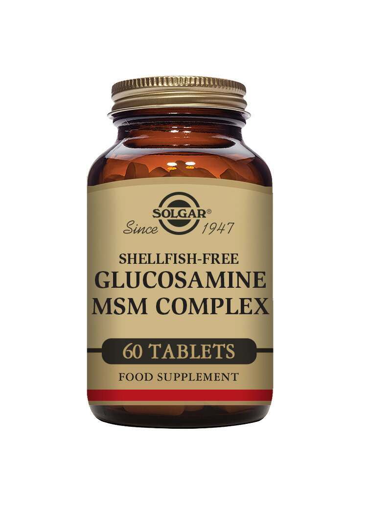 Solgar Glucosamine MSM Complex 60 Tablets