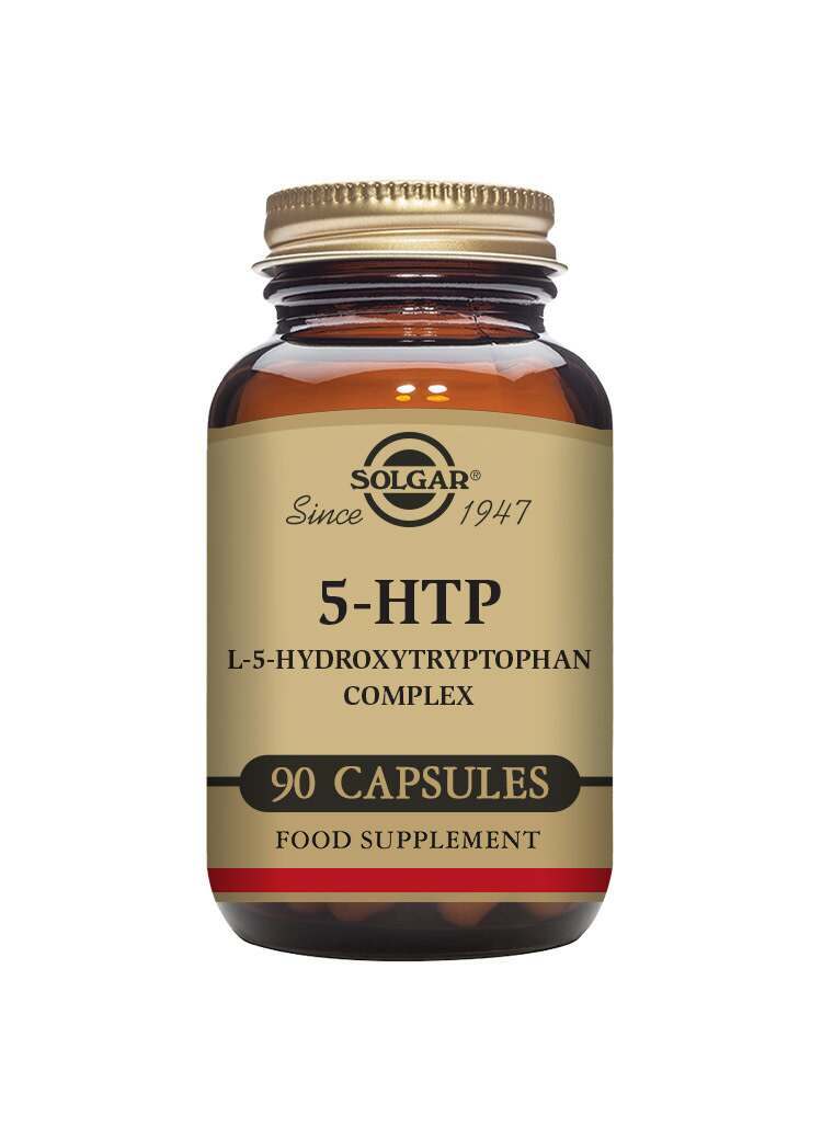 Solgar 5-HTP L-5-Hydroxytryptophan Complex Vegetable Capsules - Pack of 90
