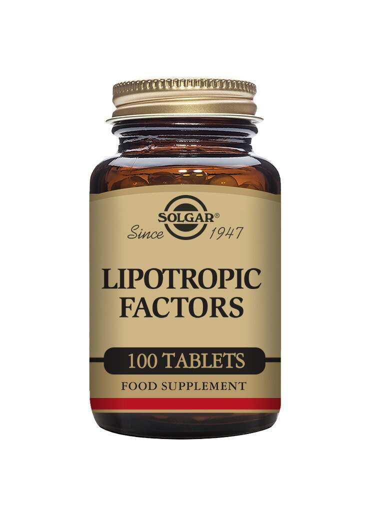 Solgar Lipotropic Factors 100 Tablets