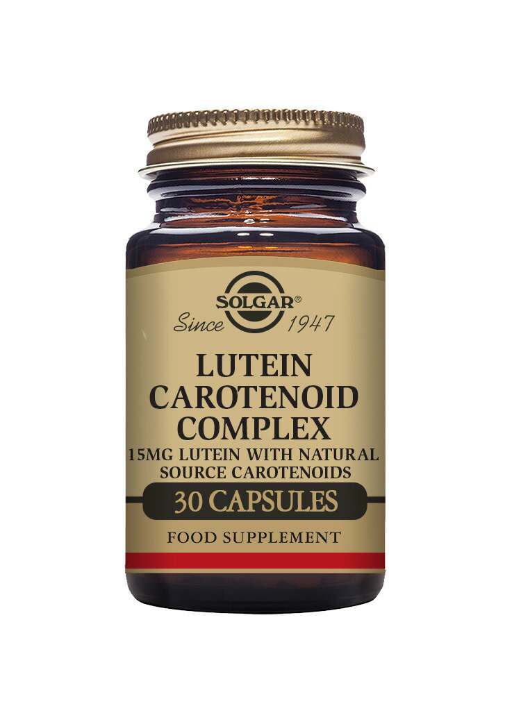 Solgar Lutein Carotenoid Complex Vegetable Capsules - Pack of 30