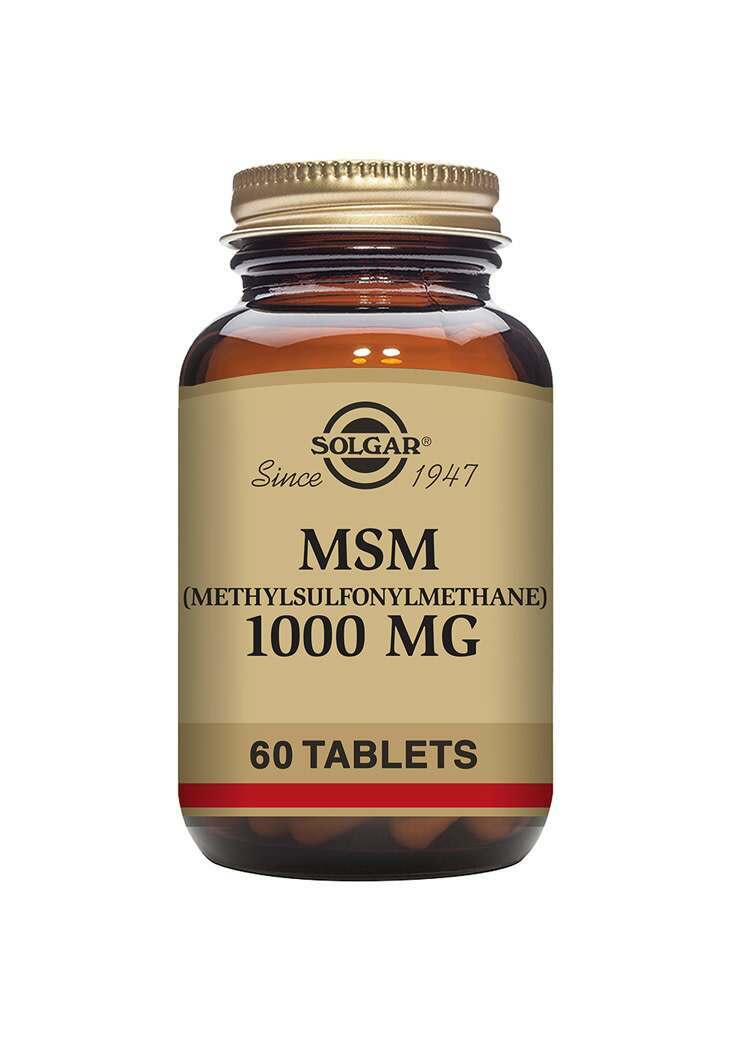 Solgar MSM 1000 mg Tablets - Pack of 60