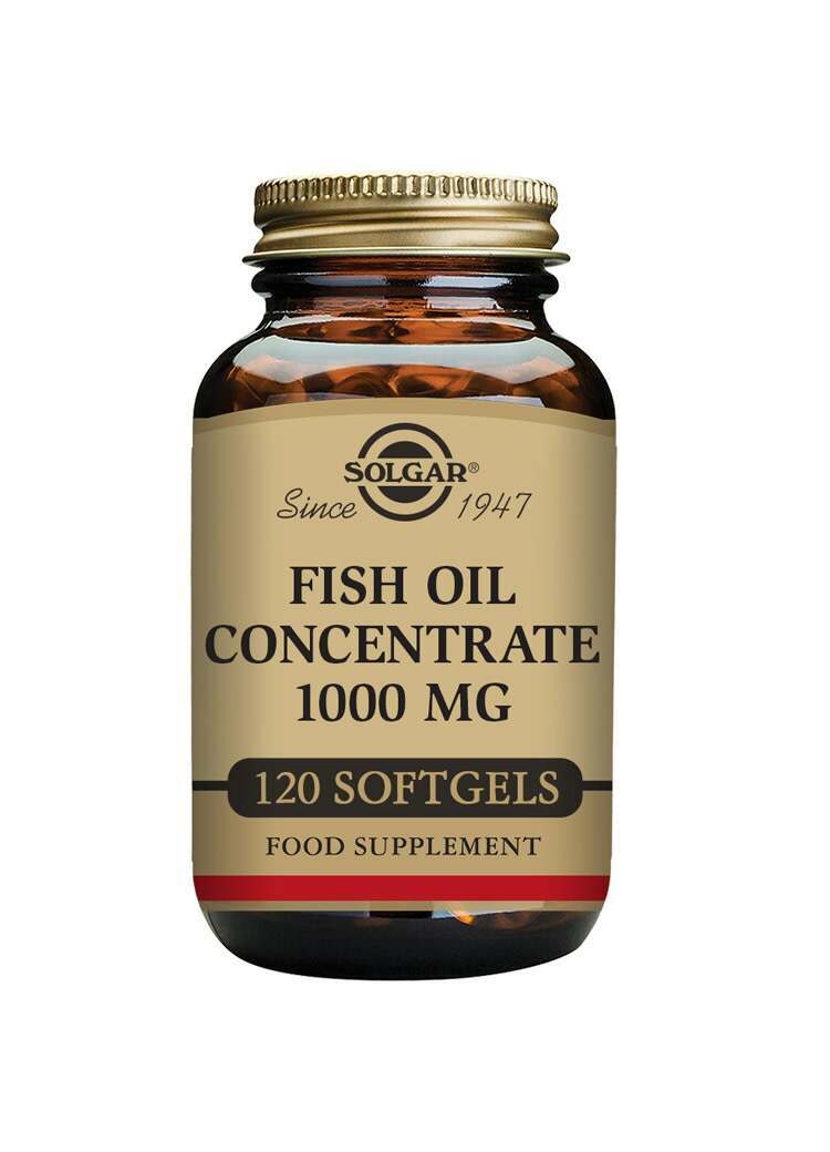 Solgar Fish Oil Concentrate 1000 mg 120 Softgels