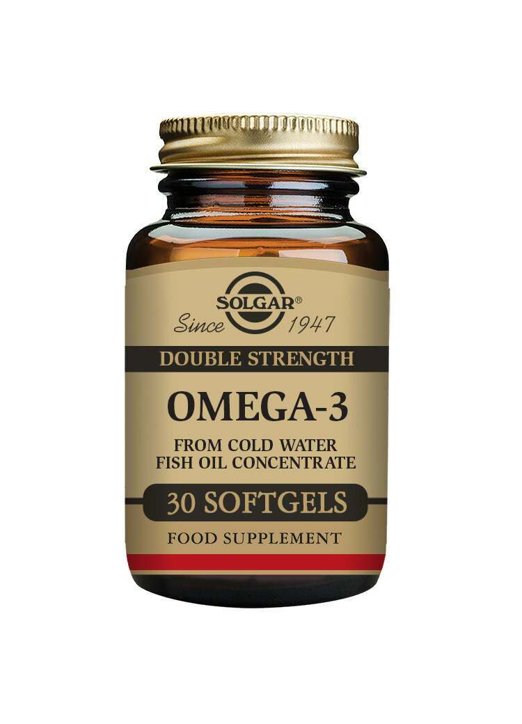 Solgar Double Strength Omega-3 30 Softgels