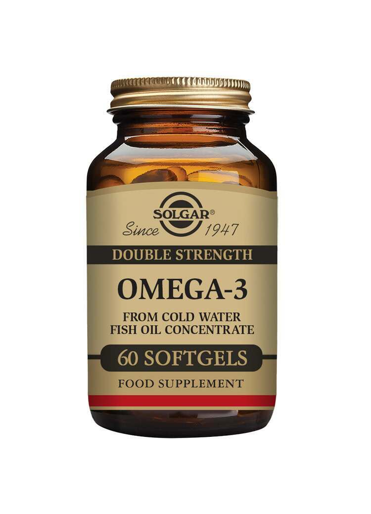 Solgar Double Strength Omega-3 60 Softgels