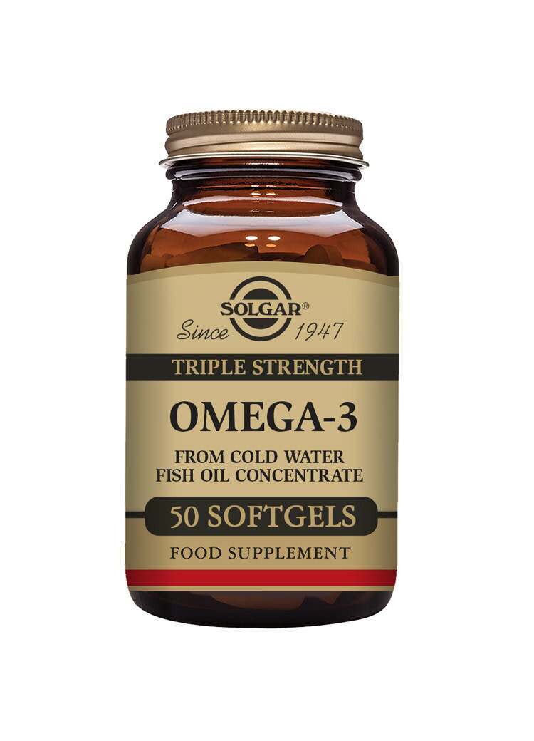 Solgar Triple Strength Omega-3 50 Softgels