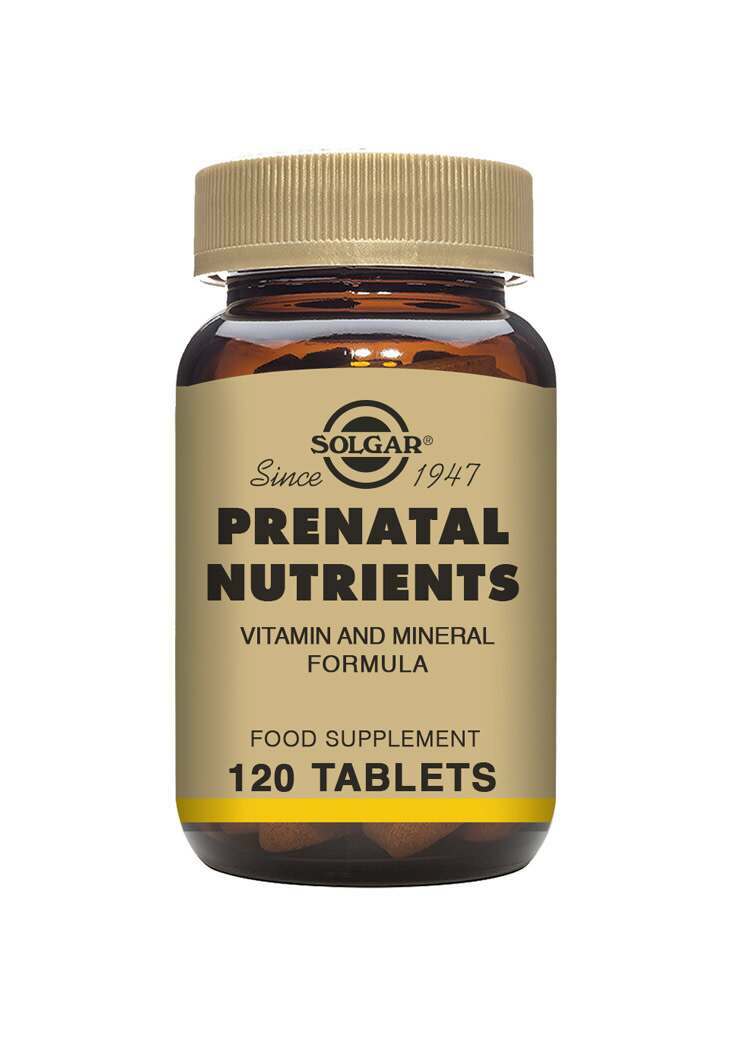 Solgar Prenatal Nutrients Tablets - Pack of 120