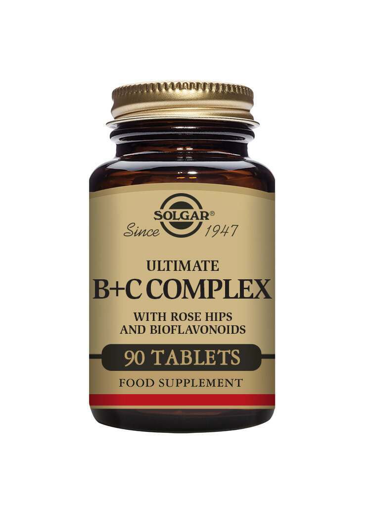 Solgar Ultimate B+C Complex Tablets - Pack of 90
