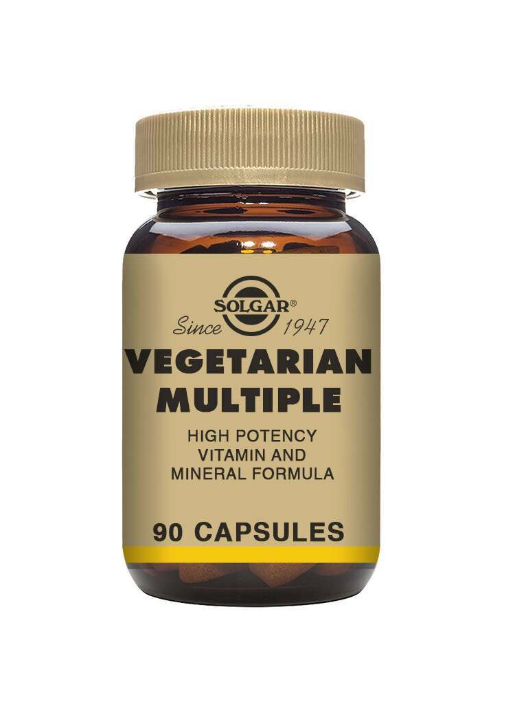 Solgar Vegetarian Multiple Vegetable Capsules - Pack of 90