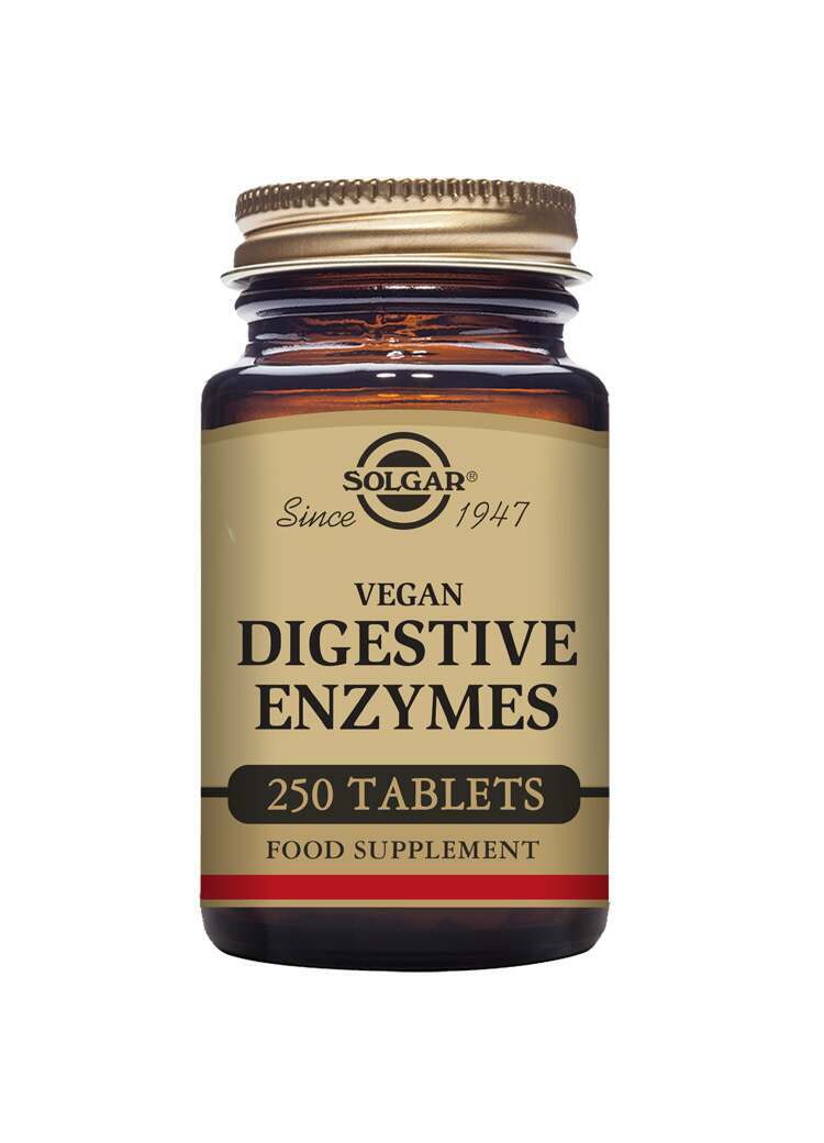 Solgar Vegan Digestive Enzymes Tablets - Pack of 250