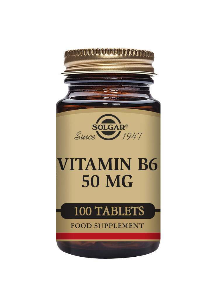 Solgar Vitamin B6 50 mg 100 Tablets