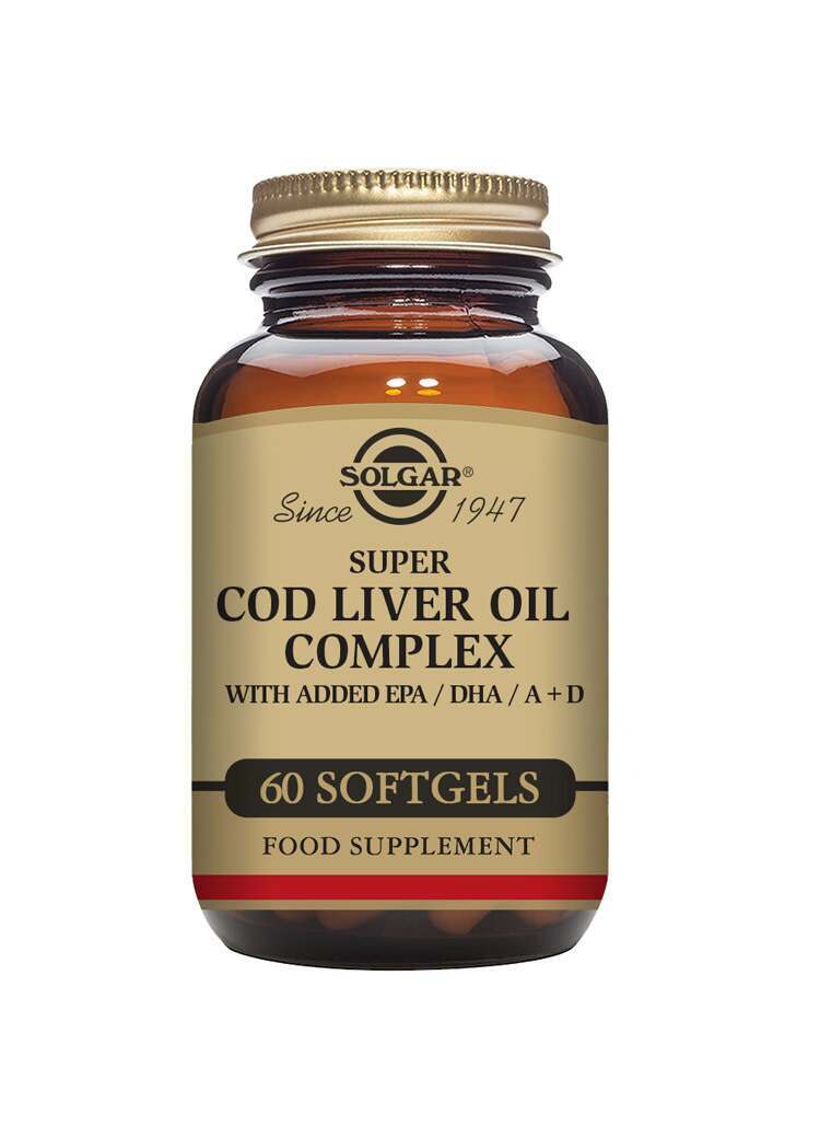 Solgar Super Cod Liver Oil Complex 60 Softgels