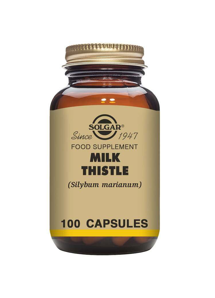 Solgar Milk Thistle Vegetable 100 Capsules