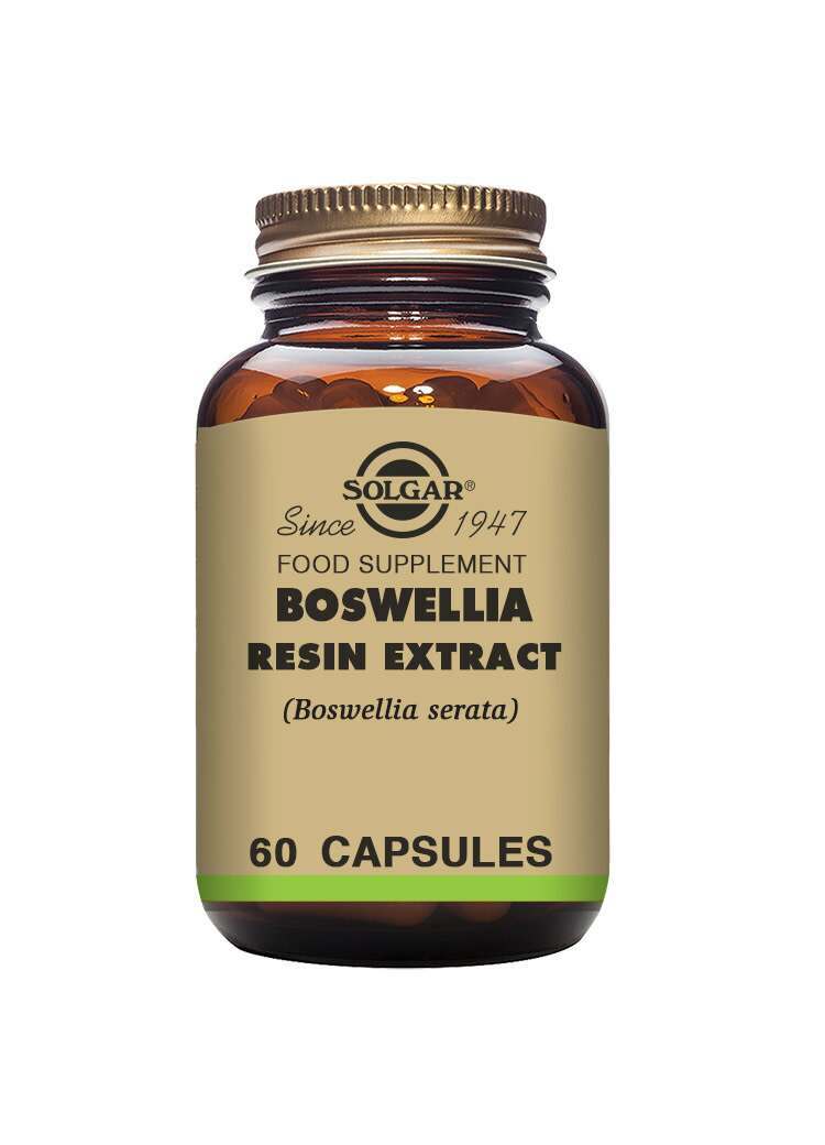 Solgar Boswellia Resin Extract Vegetable Capsules - Pack of 60