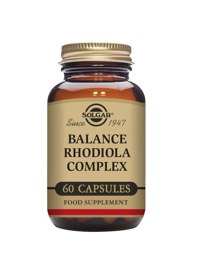 Solgar Balance Rhodiola Complex Vegetable Capsules - Pack of 60