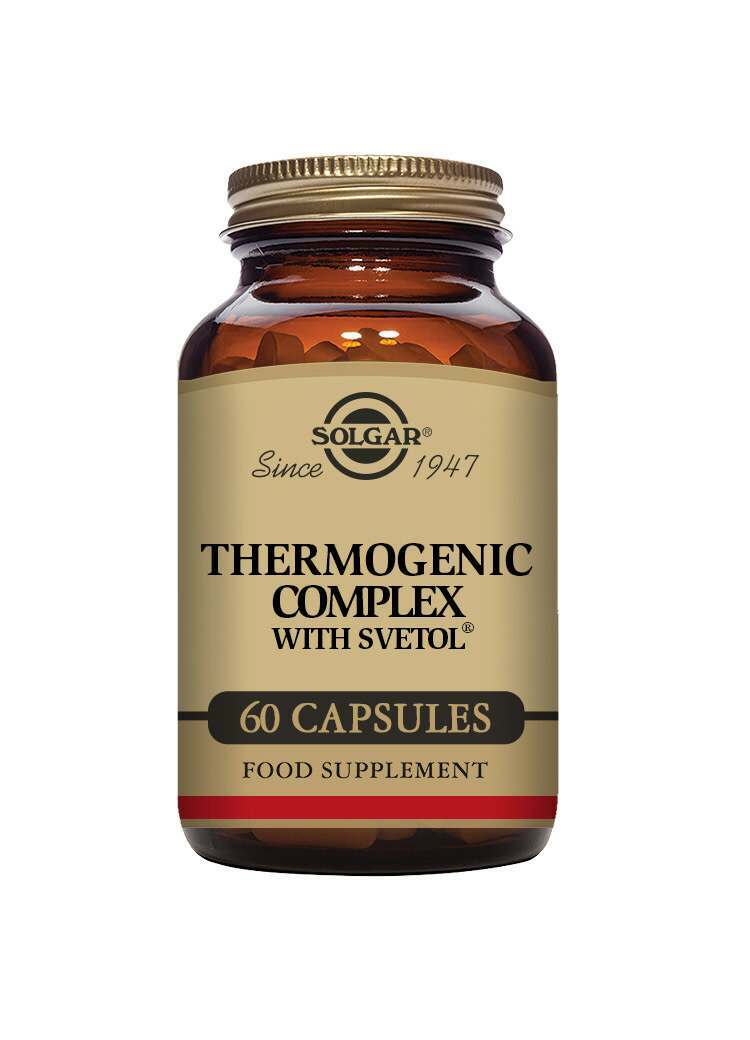 Solgar Thermogenic Complex with Svetol Vegetable Capsules - Pack of 60