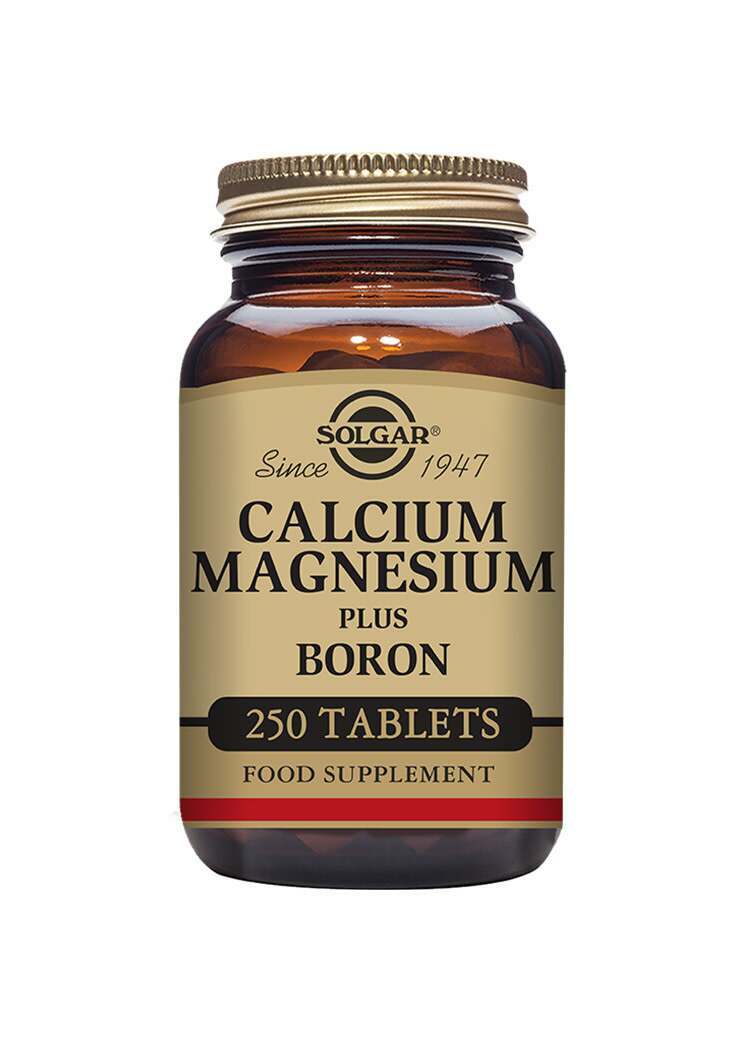 Solgar Calcium Magnesium Plus Boron 250 Tablets