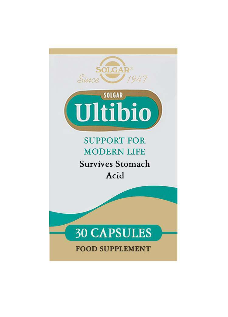 Solgar Ultibio Vegetable Capsules - Pack of 30