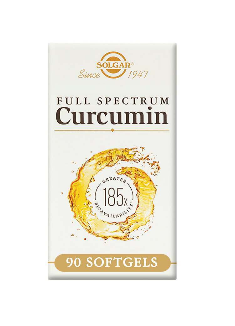 Solgar Full Spectrum Curcumin 185x Softgels - Pack of 90