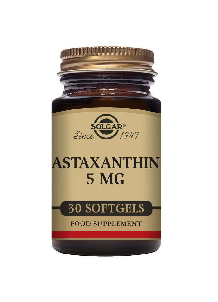 Solgar Astaxanthin 5 mg Softgels - Pack of 30
