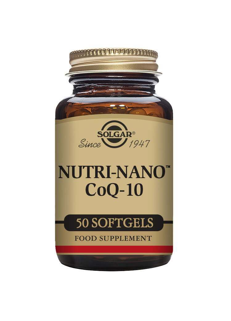 Solgar Nutri-Nano CoQ-10 3.1x Softgels - Pack of 50