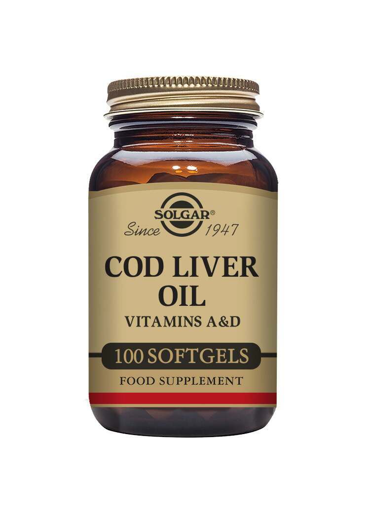 Solgar Cod Liver Oil 100 Softgels