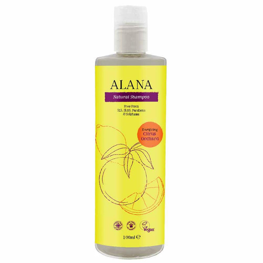 Citrus Orchard Natural Shampoo 100ml Convenience/Travel Bottle