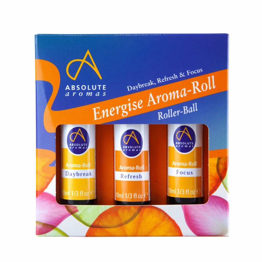 Energise Aroma-Roll Kit Set of 3 x 10ml